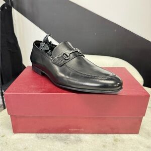 To Boot New York Adam Derrick Men's Black Leather Loafers